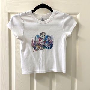 Brandy Melville kitten crop top